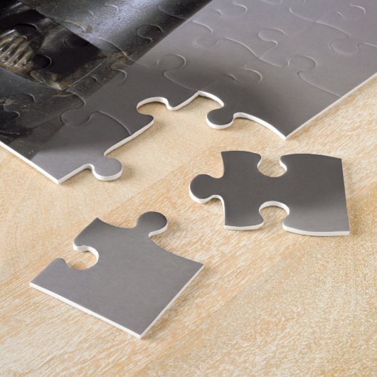 Statue von Gudea, Prinz von Lagash, Neo-Sumerisch, Puzzle (Seite)