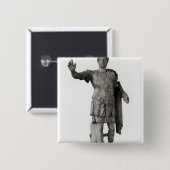 Statue von Hadrian (Marmor Button (Vorne & Hinten)