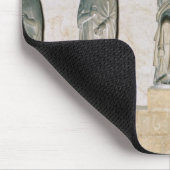 Statue von Henry VII, heiliger römischer Kaiser Mousepad (Ecke)