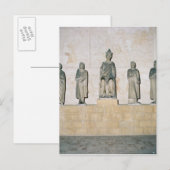 Statue von Henry VII, Heiliger Römischer Kaiser Postkarte (Vorne/Hinten)