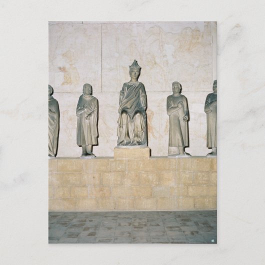 Statue von Henry VII, Heiliger Römischer Kaiser Postkarte (Vorderseite)