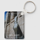 Statue von Horus, Edfu-Tempel, Ägyptischer Schlüss Schlüsselanhänger (Rückseite)