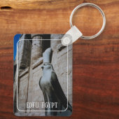 Statue von Horus, Edfu-Tempel, Ägyptischer Schlüss Schlüsselanhänger (Rückseite)