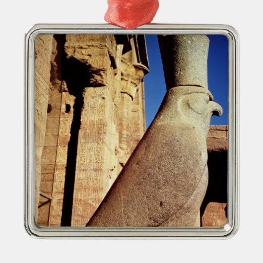 Statue von Horus Silbernes Ornament (Vorne)
