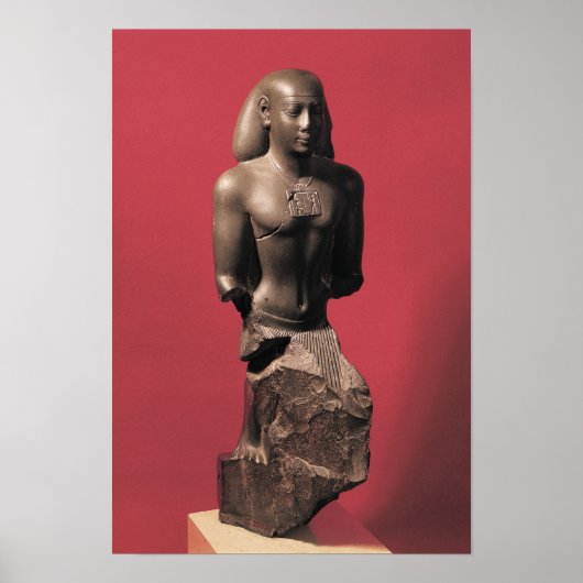 Statue von Iahmes Saneith Poster (Vorne)