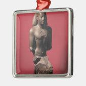 Statue von Iahmes Saneith Silbernes Ornament (Links)