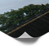 Statue von Iwo Jima Poster (Ecke)