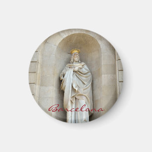Statue von James I. dem Eroberer, Barcelona Magnet