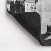Statue von Johann Sebastian Bach Mousepad (Ecke)