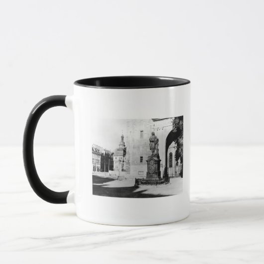 Statue von Johann Sebastian Bach Tasse (Links)