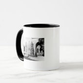 Statue von Johann Sebastian Bach Tasse (Vorderseite Links)