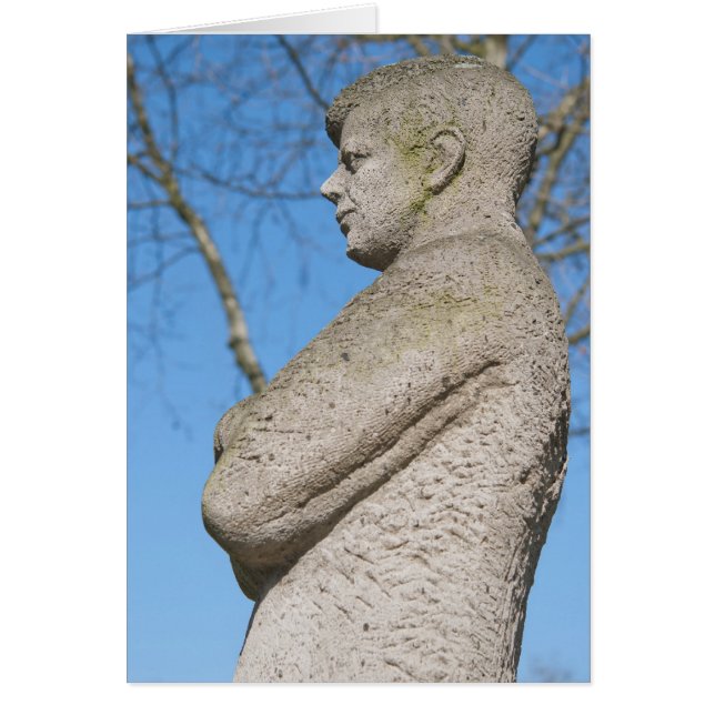 Statue von John F. Kennedy in Bonn (Vorne)