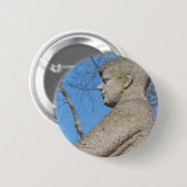 Statue von John F. Kennedy in Bonn Button (Vorne & Hinten)