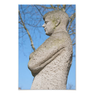 Statue von John F. Kennedy in Bonn Fotodruck