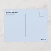 Statue von Jose Marti in Havanna Kuba Postkarte (Rückseite)