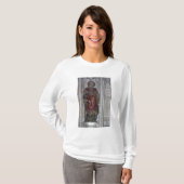 Statue von Judith (vielfarbiger Stein) T-Shirt (Vorne ganz)