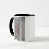 Statue von Judith (vielfarbiger Stein) Tasse (Vorderseite Links)