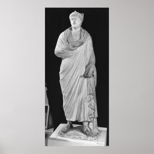 Statue von Julian dem Apostatus Poster (Vorne)
