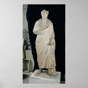 Statue von Julian dem Apostatus Poster