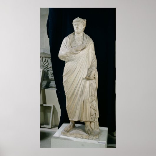 Statue von Julian dem Apostatus Poster (Vorne)