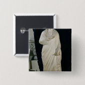 Statue von julianischem der Apostat Button (Vorne & Hinten)