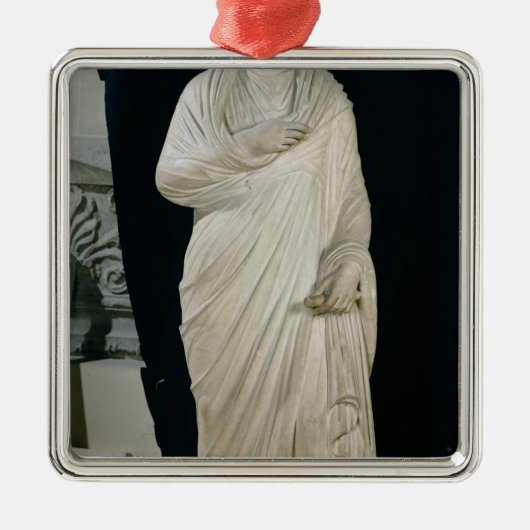 Statue von julianischem der Apostat Silbernes Ornament (Vorne)