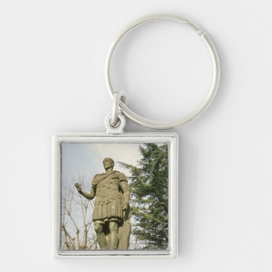 Statue von Julius Cäsar Schlüsselanhänger (Vorne)