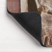 Statue von Khafre inthronisierte Mousepad (Ecke)