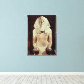 Statue von Königin Makare Hatshepsut Leinwanddruck (Insitu (Holzboden))