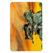 Statue von Kusunoki Masashige, Japan Magnet (Vertikal)