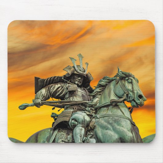 Statue von Kusunoki Masashige, Japan Mousepad (Vorne)