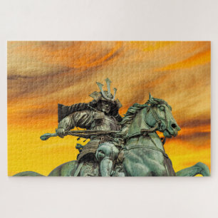 Statue von Kusunoki Masashige, Japan Puzzle