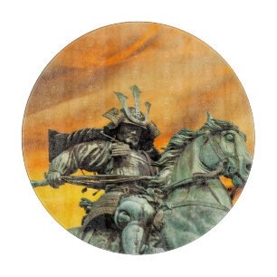 Statue von Kusunoki Masashige, Japan Schneidebrett