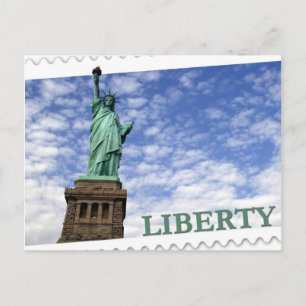 Statue von Liberty - New York / New Jersey Postkarte