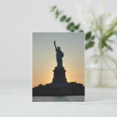 Statue von Liberty Profile - ReasonerStore Postkarte (Stehend Vorderseite)