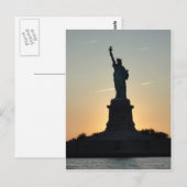 Statue von Liberty Profile - ReasonerStore Postkarte (Vorne/Hinten)