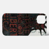 Statue von Liberty Silhouette Case-Mate iPhone Hülle (Rückseite (Horizontal))