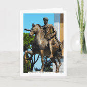 Statue von Marcus Aurelius, Capitoline Hill, Rom Karte (Vorderseite)