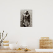 Statue von Mentuemhat, Gouverneur von Thebes Poster (Küche)