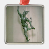 Statue von Mercury Ornament Aus Metall (Vorne)