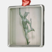 Statue von Mercury Ornament Aus Metall (Links)