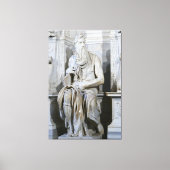 Statue von Moses biblische Canvas Print Picture 6 Leinwanddruck (Vorderseite)