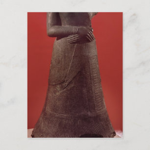 Statue von Napirasu, Ehefrau von Elamite King Postkarte