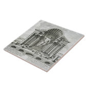 Statue von olympischem Zeus, gemacht durch Phidias Fliese (Seite)