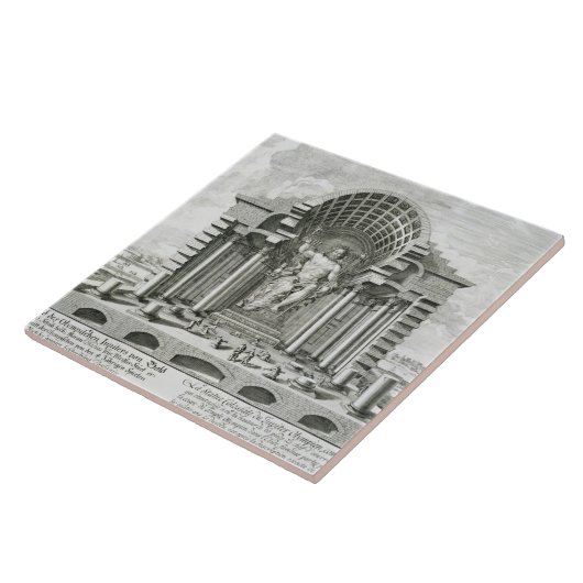 Statue von olympischem Zeus, gemacht durch Phidias Fliese (Seite)