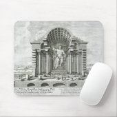 Statue von olympischem Zeus, gemacht durch Phidias Mousepad (Mit Mouse)