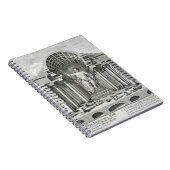 Statue von olympischem Zeus, gemacht durch Phidias Notizblock (Rechte Seite)