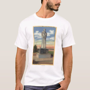 Statue von Padre Garces in Garces Kreis T-Shirt
