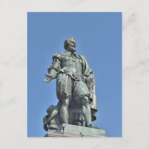 Statue von Peter Paul Rubens in Antwerpen Postkarte