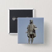 Statue von RAPHAEL Sanzio von Urbino, 1897 Button (Vorne & Hinten)